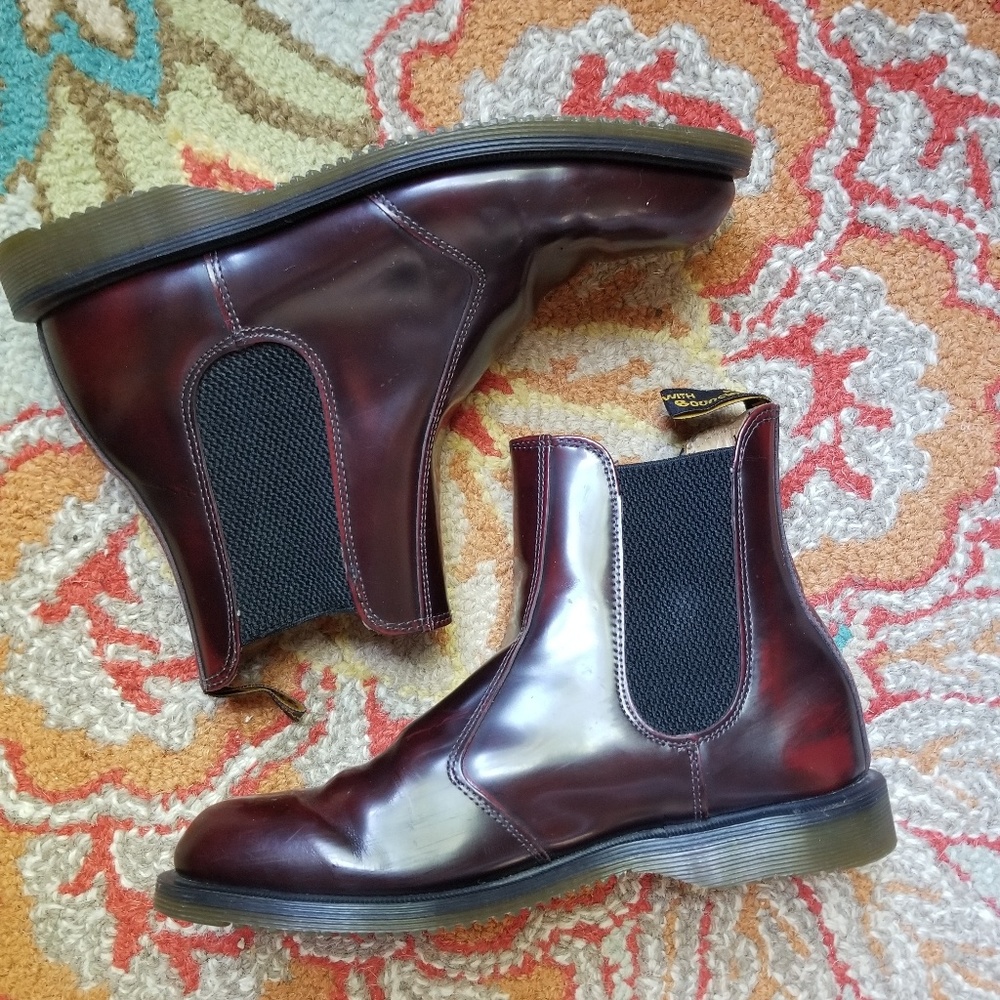 Dr. Martens Flora Chelsea Boots Size 8 womens